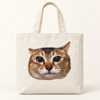 Meimei Cute Cat Canvas Tote Bag