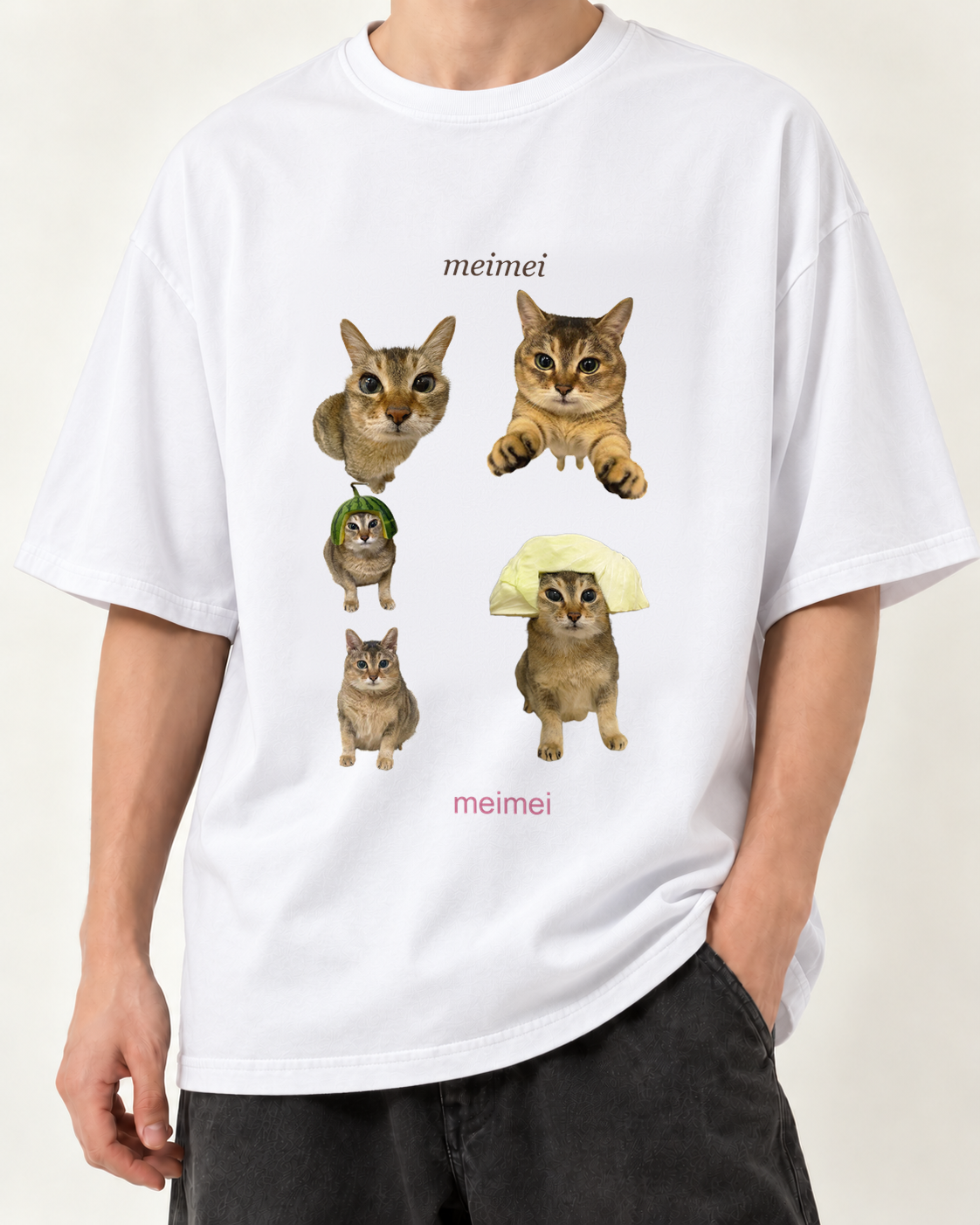 Meimie Cat T-Shirt — 5-Graphic Meimie Style