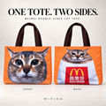 Meimei Double-Sided Cat Tote Bag