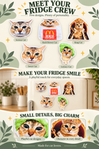 Cute Cat Fridge Magnets – Meimei Cat Collection