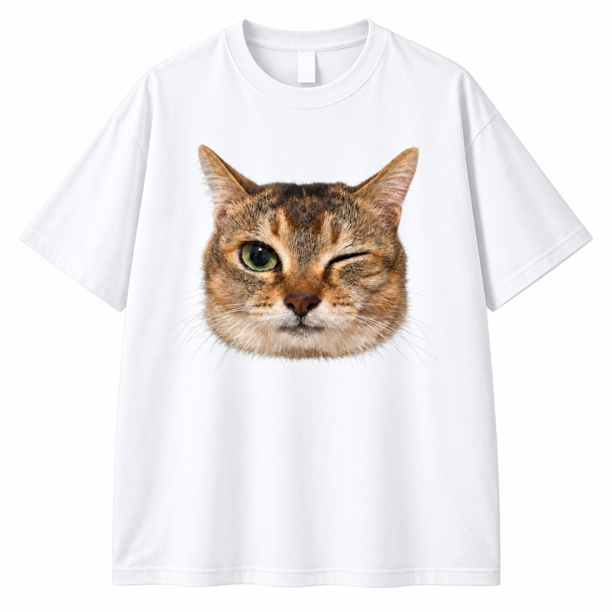 MEIMEI Wink Cat T-Shirt — Signature Graphic Tee